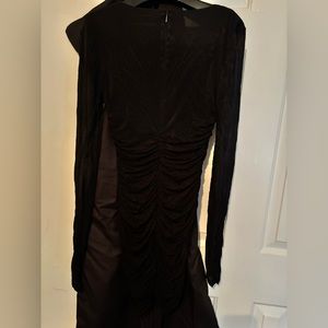 DRAPED DRESS IN JERSEY